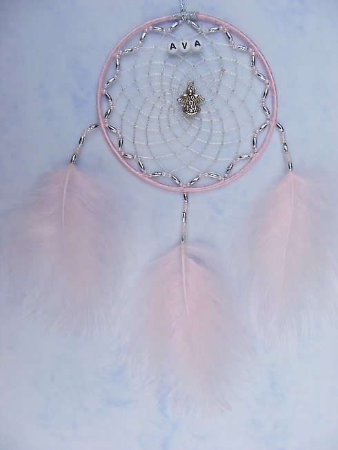 Angel Pink Dreamcatcher